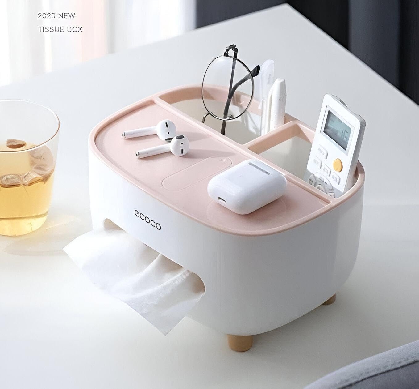 VETCS Multifunction Rectangular Tissue Box .