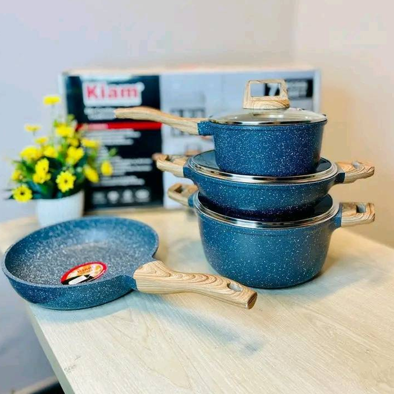 KIAM Die Casting 7Pcs Set Induction Bottom