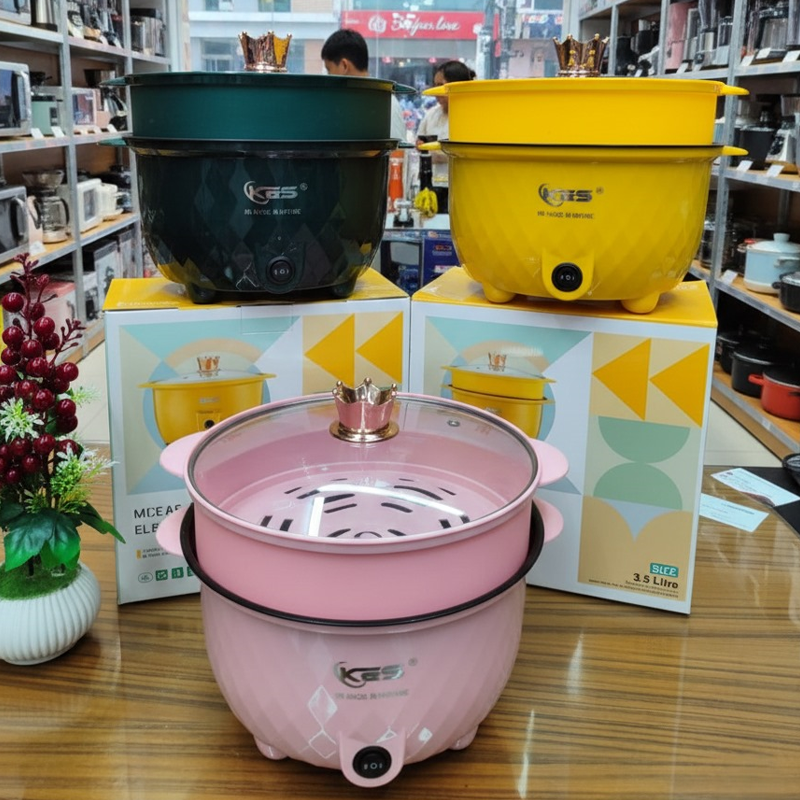 Multifunctional Electric Cooking Pot – 3.5L