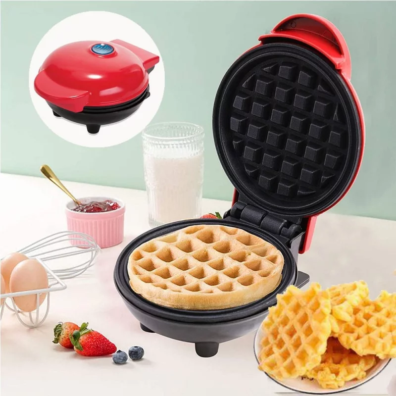 Mini Electric Waffle Maker Machine
