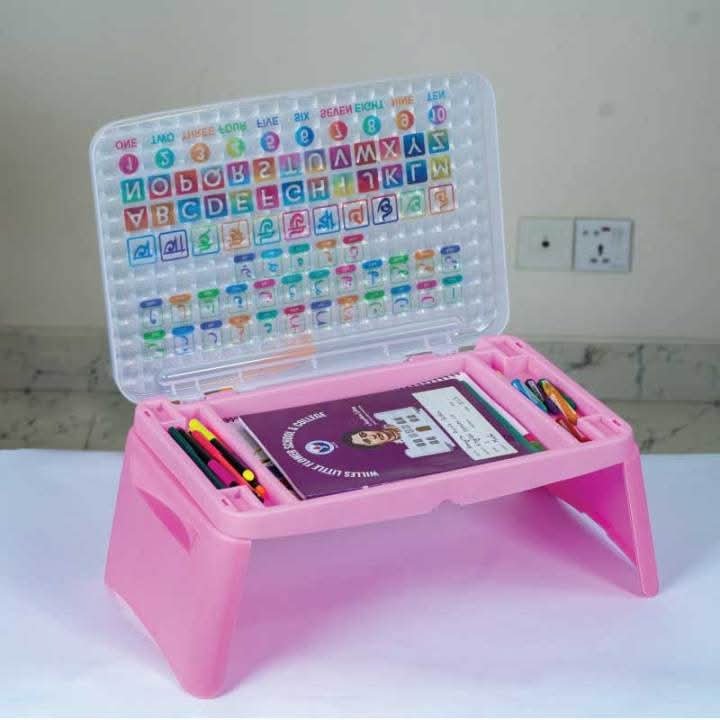 High Quality Collapsible Portable Folding Baby Desk Table