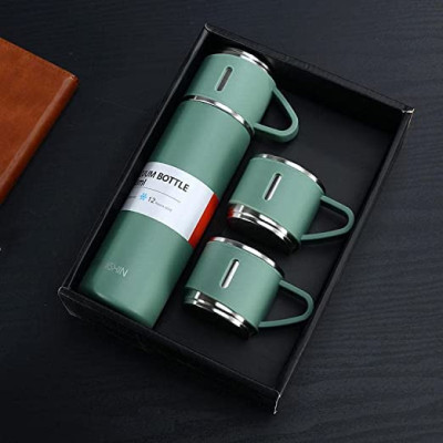 Stay Hydrated On The Go With The 500Ml Stainless Steel Vacuum Flask - Convenient And Reliable Flask For Beverages