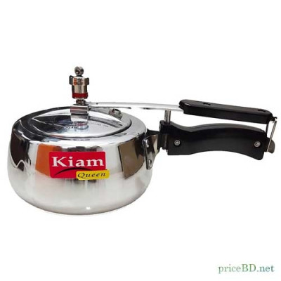 Kiam Queen Pressure Cooker 5.5 LTR Oval Shape - Pressure Cooker - Great Value - Upscaled Quality